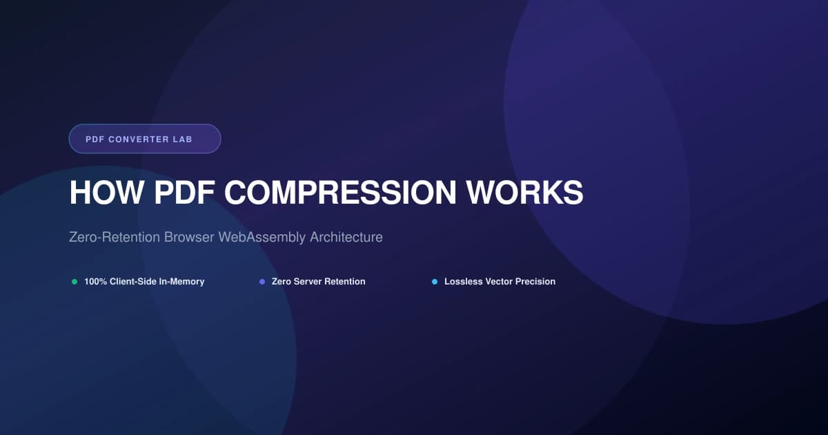 How PDF Compression Works