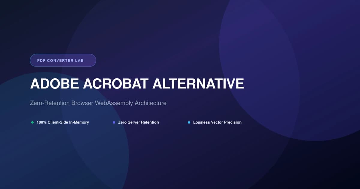 Adobe Acrobat Alternative