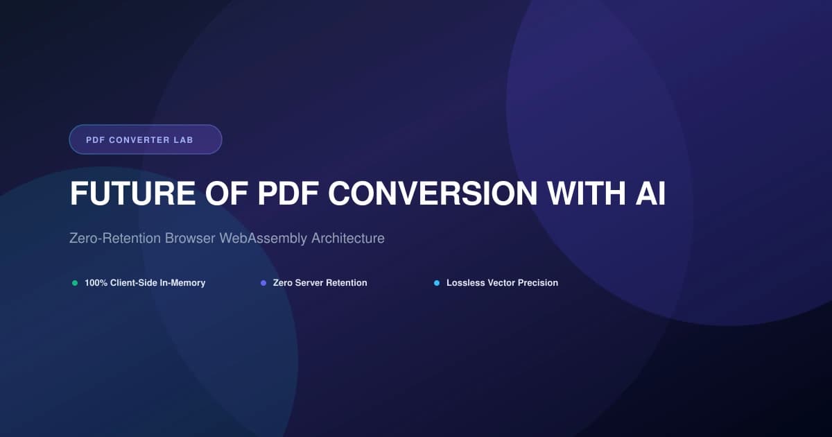 Future of PDF Conversion with AI