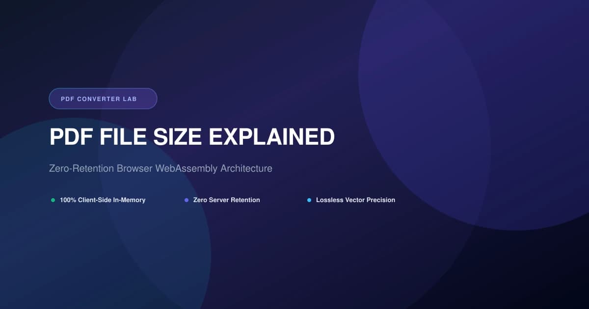 PDF File Size Explained